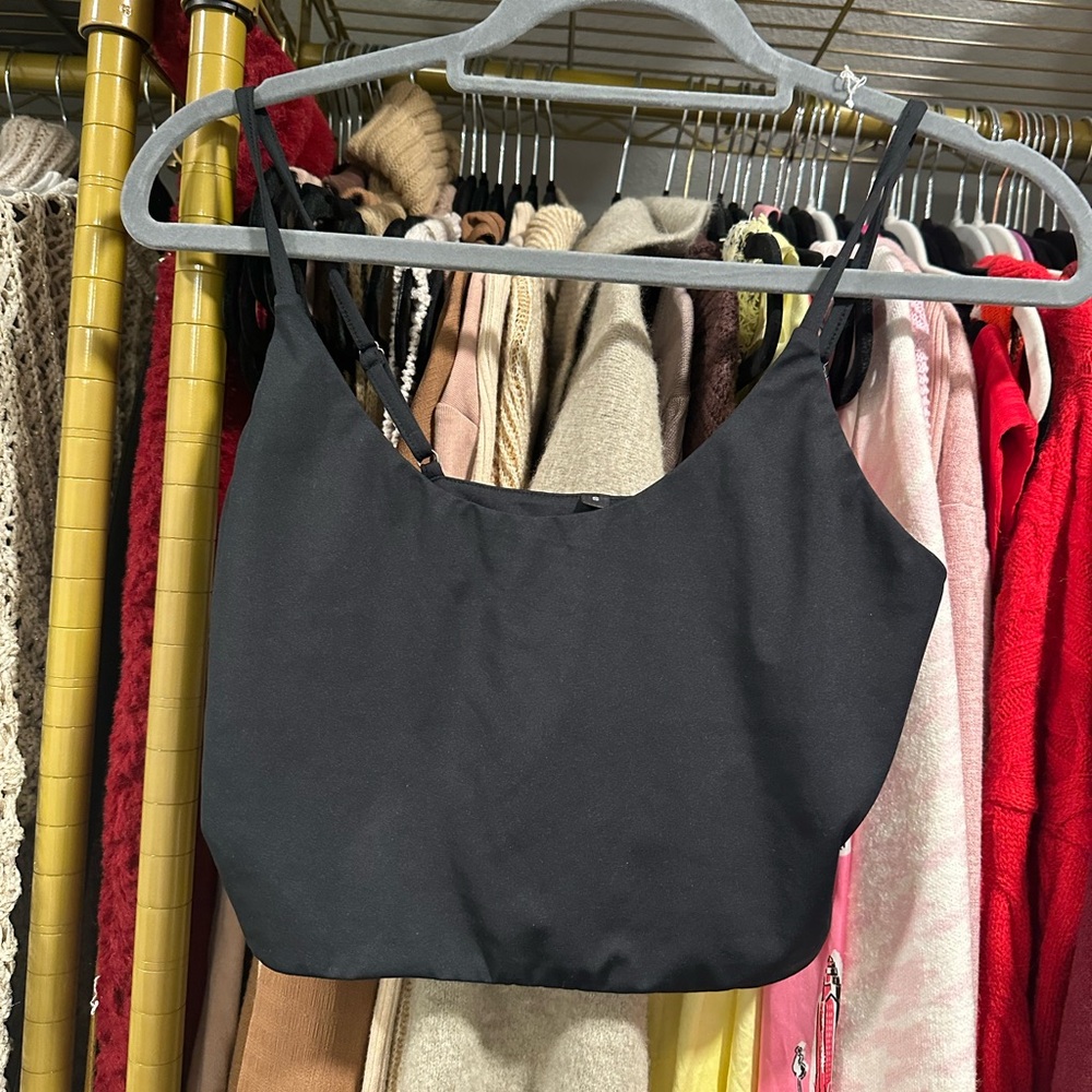 Chic Black Camisole Top